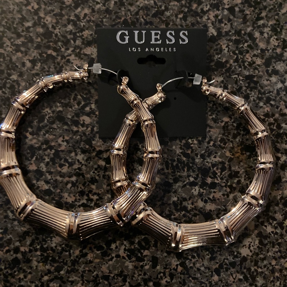 Guess Retro Bamboo Earrings